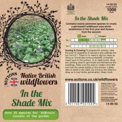 Suttons In The Shade Mix Seeds - Image