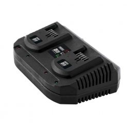Draper D20 20v Twin Battery Charger - Image