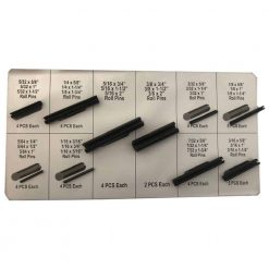 Gwaza Workshop Kit Roll Pins Imperial - 30 sizes - 120 Pack - Image