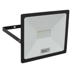 Sealey Extra Slim Floodlight with Wall Bracket 50W SMD LED 230V - Image