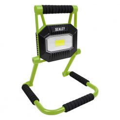 Sealey Rechargeable Portable Fold Flat Floodlight 20W COB LED Lithium-ion - Image
