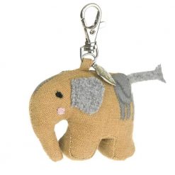 Sophie Allport Elephant Keyring - Image