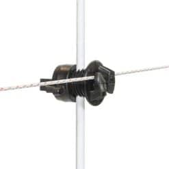 Gallagher Screw-on rod insulator black 4/10mm (20) - Image